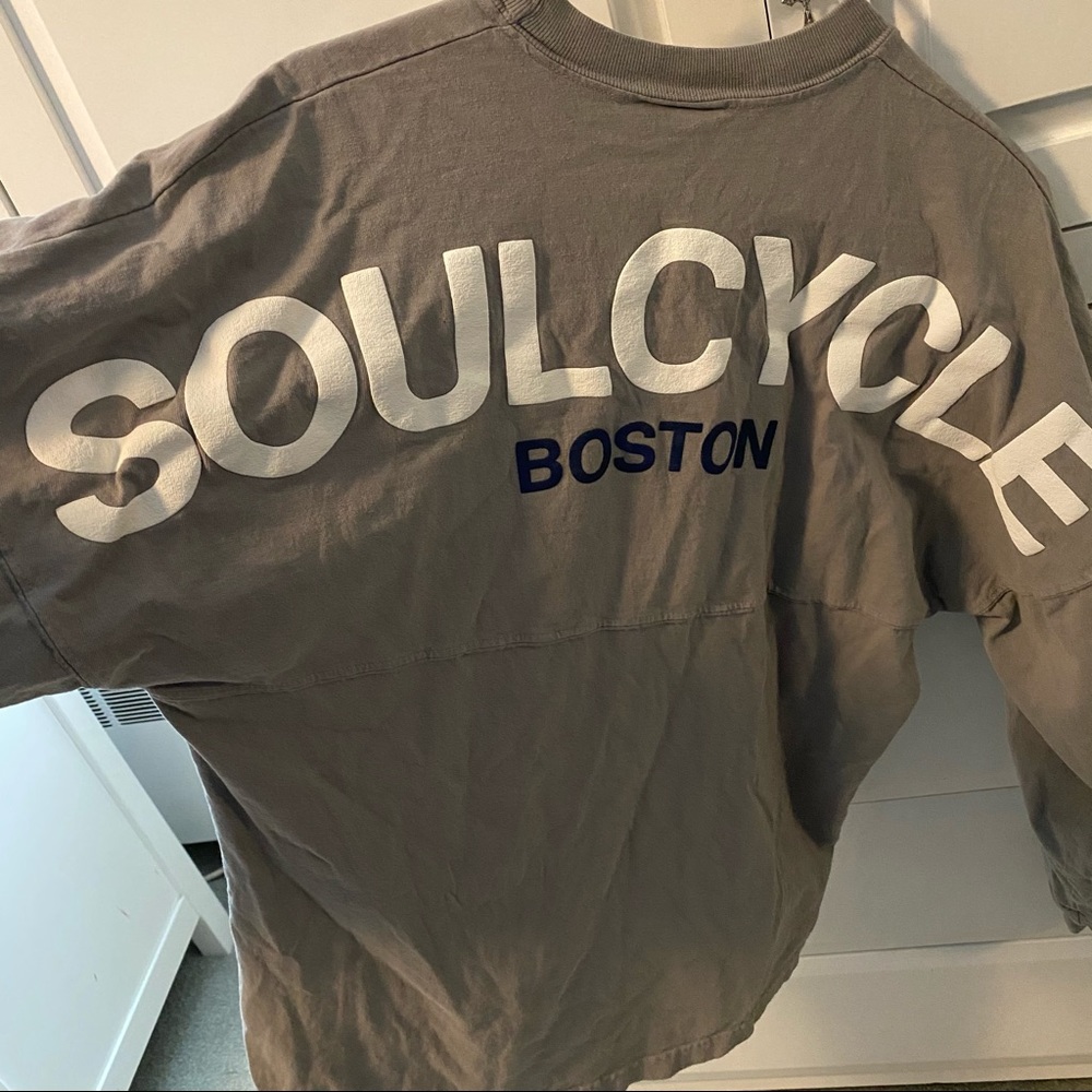 SoulCycle Boston long sleeve shirt